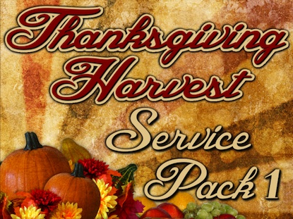 THANKSGIVING HARVEST SERVICE PACK 1
