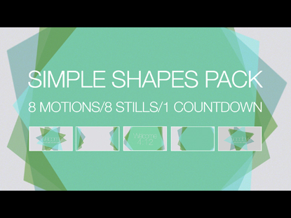 SIMPLE SHAPES PACK
