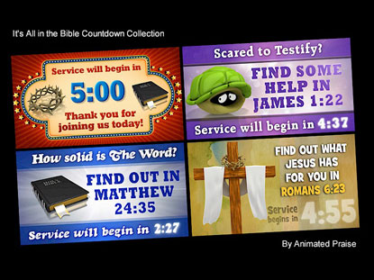 IT'S ALL IN THE BIBLE COUNTDOWN COLLECTION
