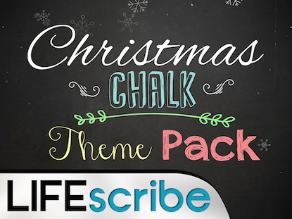 CHRISTMAS CHALK THEME PACK