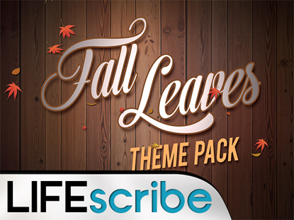 FALL LEAVES THEME PACK