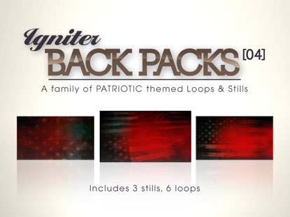 BACK PACKS 04: PATRIOTIC