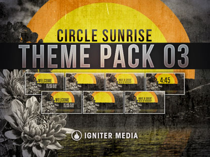 THEME PACK 03: CIRCLE SUNRISE