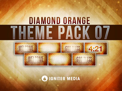THEME PACK 07: DIAMOND ORANGE