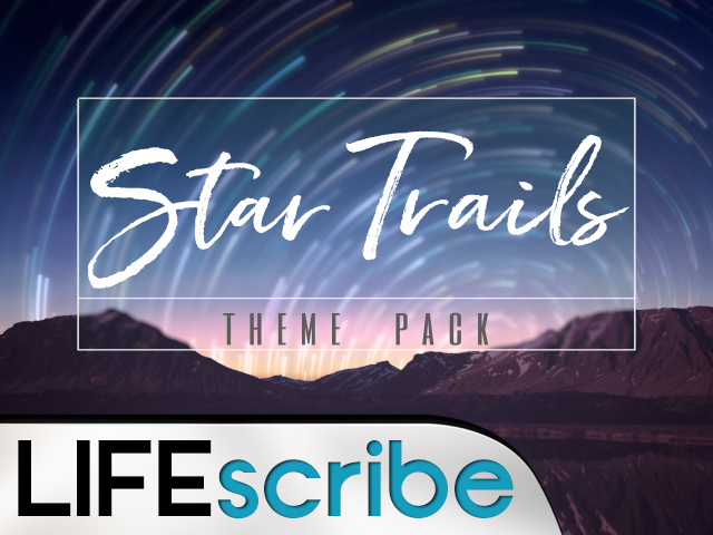 STAR TRAILS THEME PACK