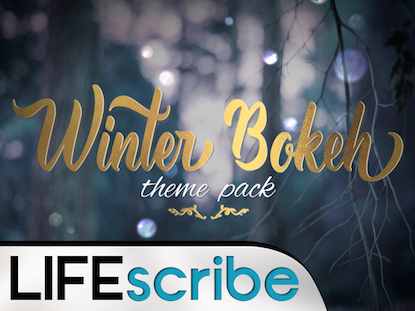 WINTER BOKEH THEME PACK
