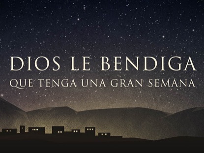 BETHLEHEM DIOS LE BENDIGA