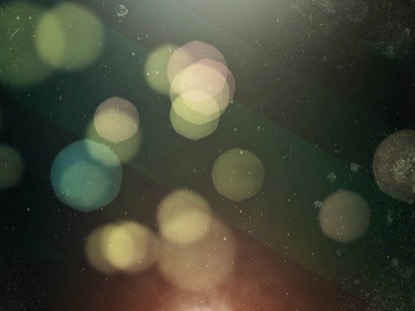 SUN BOKEH BLACK GOLD