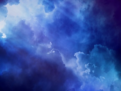 CRISP BLUE CLOUDS