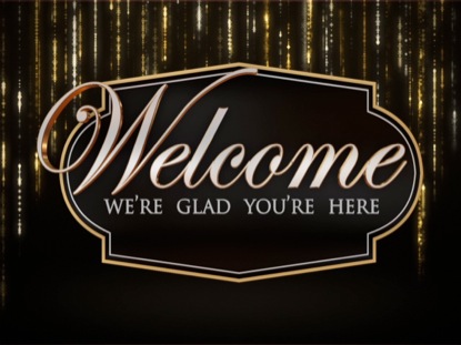 SPARKLING TINSEL WELCOME