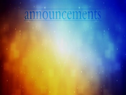 using church motion graphics to make an announcement video