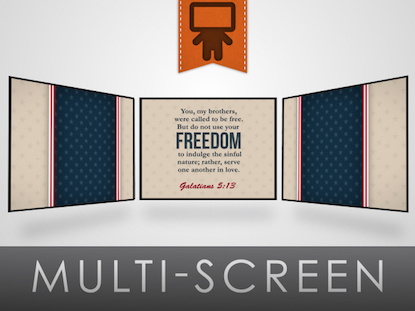 FREEDOM QUOTES MOTION 3 TRIPLE WIDE