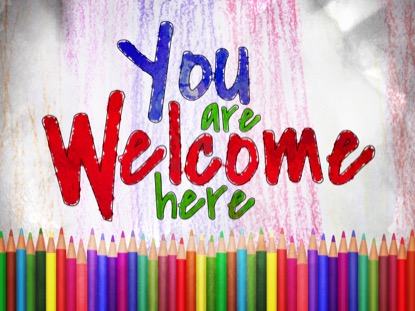 COLOR PENCILS WELCOME MOTION