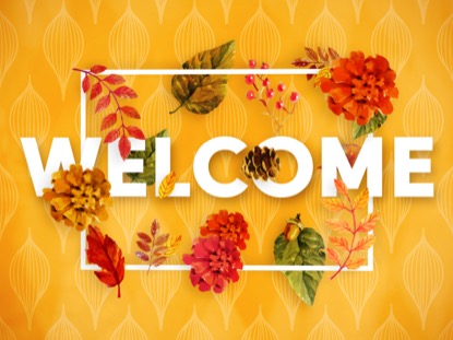 COLORS OF FALL WELCOME MOTION