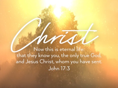 ONLY CHRIST JOHN MOTION