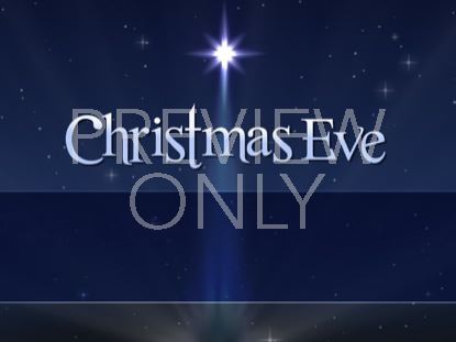 CHRISTMAS EVE BLANK STILL