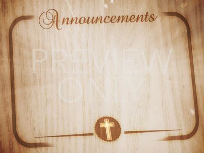 WOOD GRAIN ANNOUNCEMENTS STILL