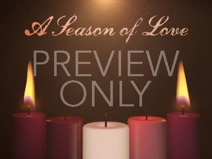 ADVENT CANDLES LOVE