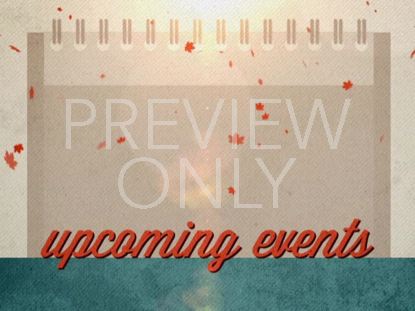 CLASSIC FALL UPCOMING EVENTS STILL