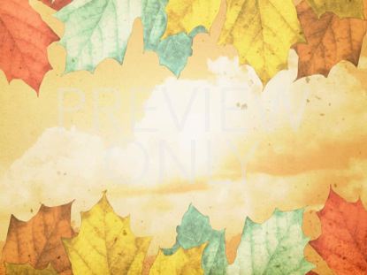CLASSIC THANKSGIVING LEAVES STILL