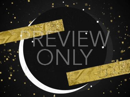 CLASSY GOLD TITLE BLANK