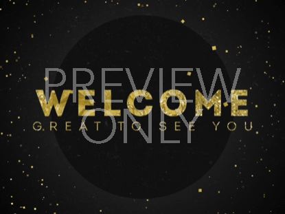 CLASSY GOLD WELCOME