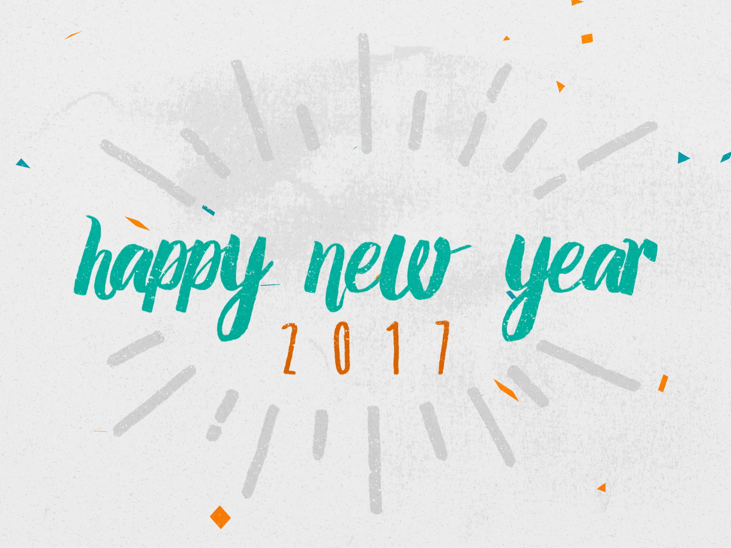 COLORFUL CONFETTI HAPPY NEW YEAR