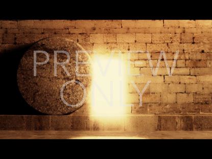 EASTER EMPTY TOMB WORSHIP STILL