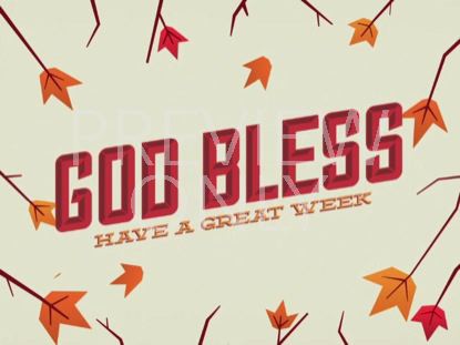 GIVE THANKS CLOSING