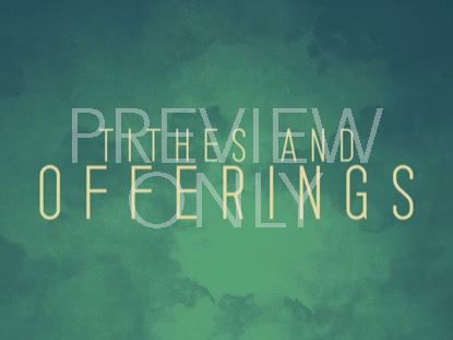 INDEPENDENCE CLOUDS TITHES
