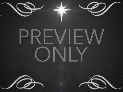 VINTAGE CHRISTMAS EVE STARS STILL