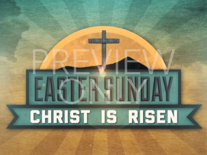 VINTAGE EASTER SUNDAY TITLE STILL