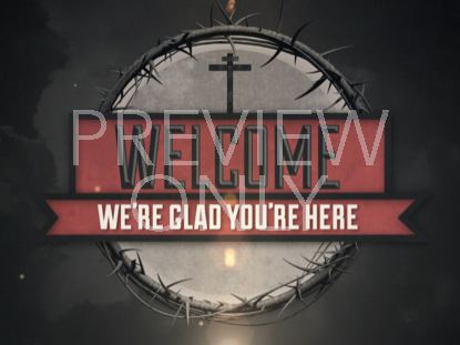 VINTAGE GOOD FRIDAY WELCOME STILL