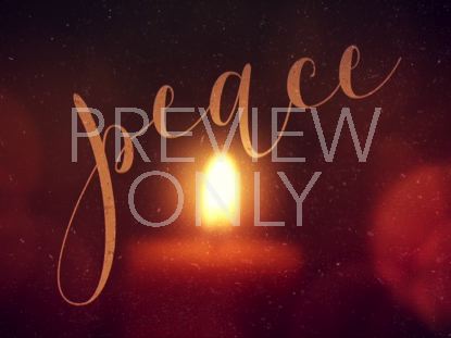 WARM ADVENT GLOW PEACE