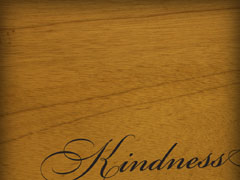 FRUIT OF THE SPIRIT: KINDNESS