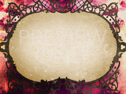ORNATE FRAME PINK