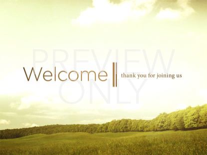 GRASSY MEADOW WELCOME STILL