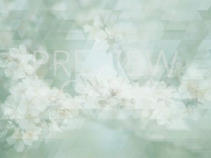 SPRING SHAPES BLUE-STILL
