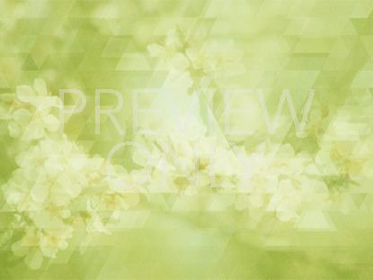 SPRING SHAPES GREEN-STILL