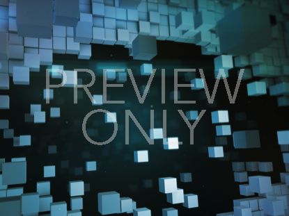BLOCK SCAPE TITLE BACKGROUND BLUE STILL