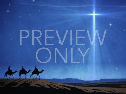 CHRISTMAS ARTWORK WISE MEN