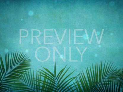 PALM SUNDAY GRUNGE BLUE