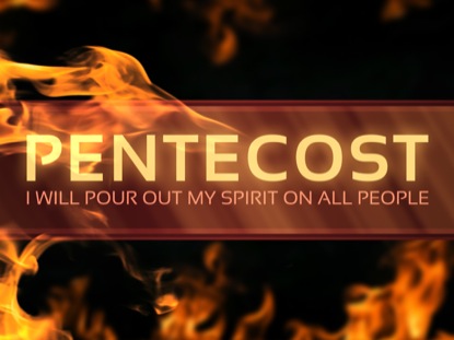 PENTECOST FLAMES FIRE STILL