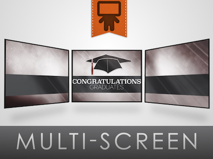 DIGITAL GRADUATION STILL TRIPLE WIDE