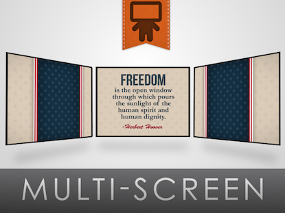 FREEDOM QUOTES STILL 1 TRIPLE WIDE