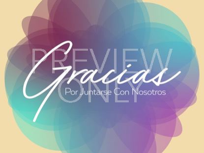 CHRIST ALONE CLOSING STILL - SPANISH