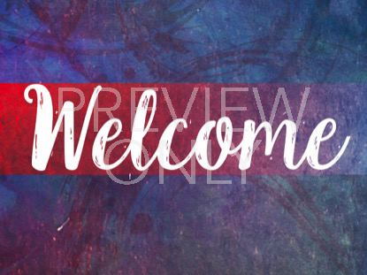 COLORFUL WORSHIP WELCOME