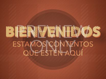 DAD'S DAY WELCOME STILL - SPANISH