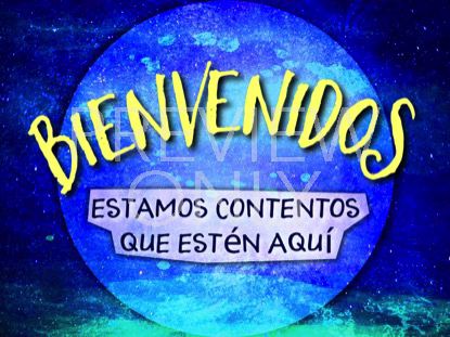 FUN GALAXY WELCOME STILL - SPANISH