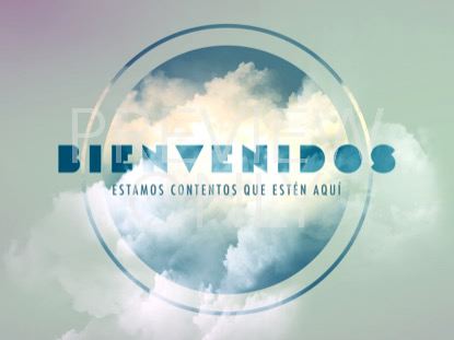 PASSING CLOUDS WELCOME STILL - SPANISH
